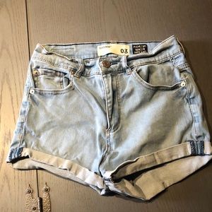 Garage Retro Hi-Waisted Shorts
